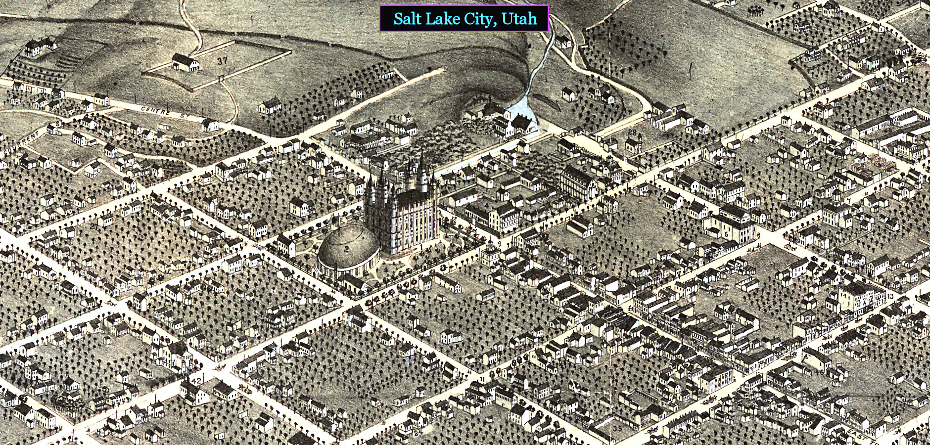 Salt Lake City, Utah, 1870